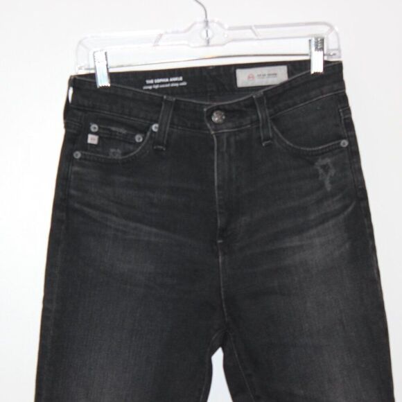 Ag Adriano Goldschmied The Sophia Ankle Vintage High Waisted Skinny Jeans Sz 28 - Picture 3 of 13